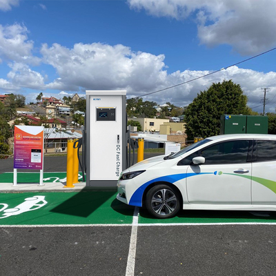 60 kW-120 kW Type 3 EVCS Plug In DC E Station de recharge rapide pour véhicules électriques électriques