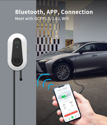 7 kW 11 kW 22 kW Chargeur de voiture pour la maison Chargeur de courant alternatif intelligent IEC62196 IEC62955