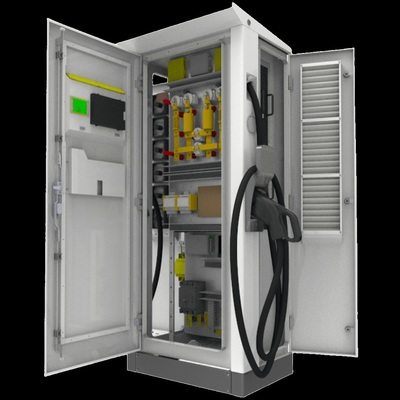 80kW Public Év Connecter des stations de recharge Projet Rapid Dc Év chargeur Ccs