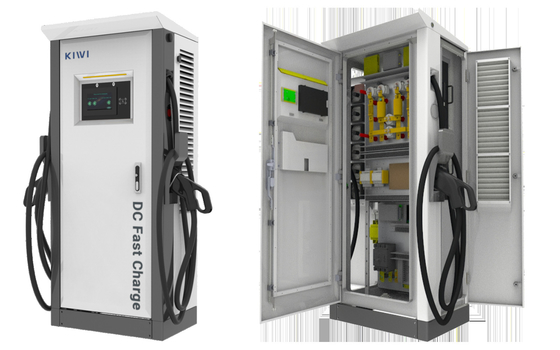 Station de recharge de véhicules électriques commerciaux de 150 kW, pile de recharge de véhicules électriques en continu CCS2 Type2 Ocpp1.6