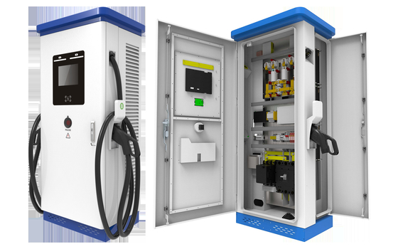 DC 240kW Dc Station de chargement rapide du port pile CCS2 7 pouces écran tactile FRID IP54