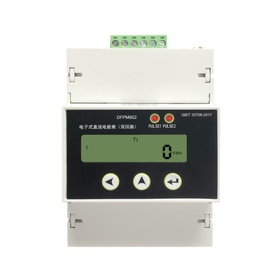 Compteur de puissance énergétique Petit système intelligent RS485 Modbus enregistreur de données pile de charge 50 imp/KWh