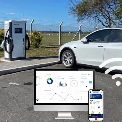 Hôtels Appartements 3 phases Ev Chargeur double Smart DC voiture électrique rapide 150-1000V