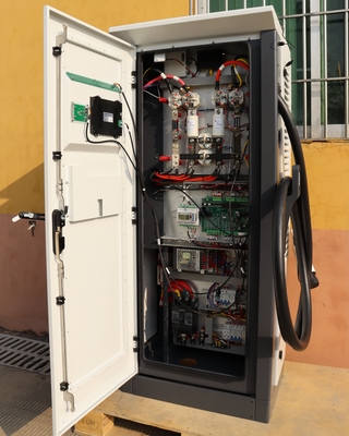 Hôtels Appartements 3 phases Ev Chargeur double Smart DC voiture électrique rapide 150-1000V