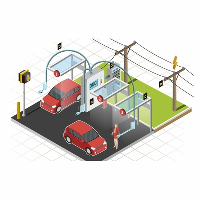 Type 1 2 Ccs Chargeur de voiture de véhicule électrique Tableau horaire Crédit d'impôt Coût de subvention Puissance de sortie à la demande