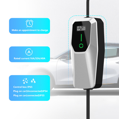 Type 1 3.5KW 7KW 11KW AC Niveau 1 2 Wall Box Ev Chargeur sur le parking de la rue