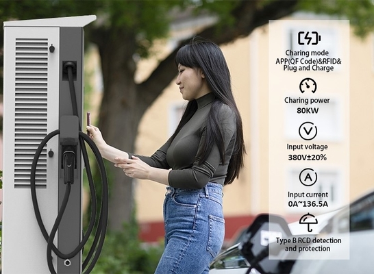 Home Ev Dc chargeur rapide borne de charge 200V-1000V AC380V 50/60Hz
