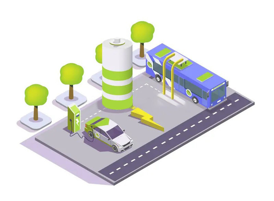 Station de recharge automobile pour les véhicules électriques Construire des informations sur l'installation de puissance de sortie pour la maison