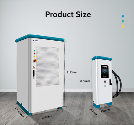 EU UK Smart EV Charger 320KW 480KW 1200KW Stations de recharge rapide en courant continu commerciales
