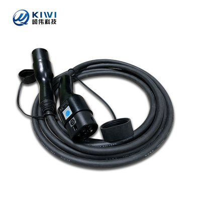 UL94-V0 Classe de flamme 16A-32A Type 1 à Type 2 câble de recharge EV pour véhicules électriques