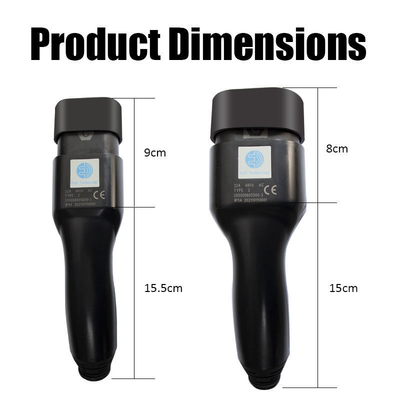 UL94-V0 Classe de flamme 16A-32A Type 1 à Type 2 câble de recharge EV pour véhicules électriques