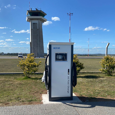 Station de recharge de voiture Smart Ev Type 1/2 avec puissance de sortie de 60 kW et réseau à haute fréquence
