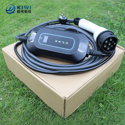 220V KIWI 3,5 kW chargeur portable de véhicule électrique de type 2 16A J1772 pour station de charge de voiture électrique