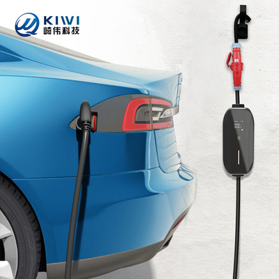 KIWI GBT Type 2 Station de recharge rapide pour véhicules électriques 16A Chargeur de véhicules électriques portables pour BYD