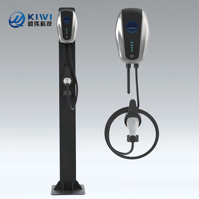 Volkswagen ID 4 chargeur de véhicule électrique 7kw écran LCD monophase type 2 avec détection d'isolation