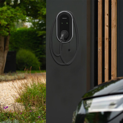 Fréquence de réseau 50Hz±10Hz Type 1/ Type2 7kw EV Chargeur de véhicule électrique avec LCD