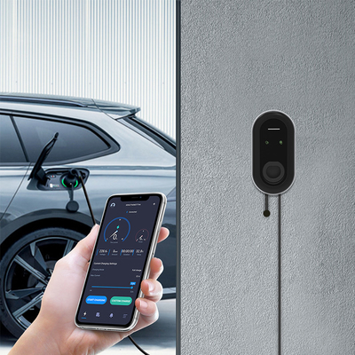 Protection contre les fuites RCD IP54 5KW 22KW pile de recharge AC EV pour Tesla au parc d'attractions