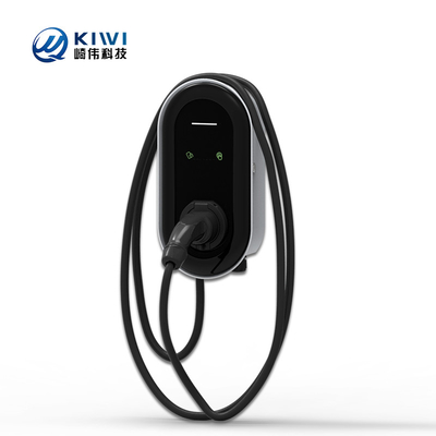 Type 2 22kW Trois phases de courant alternatif de sortie Wallbox de chargeur de véhicule électrique avec fonctions OCPP RFID App