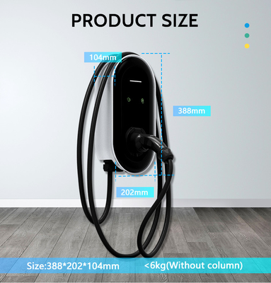 Chargeur de boîtes de remplissage électrique de 22 kW de type 3 phase 2 32a