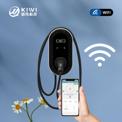 KIWI LCD Mini Opcc 220V Type 2 Station de recharge 7kW CCS EV Chargeur pour voitures électriques
