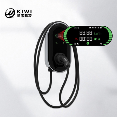 KIWI LCD Mini Opcc 220V Type 2 Station de recharge 7kW CCS EV Chargeur pour voitures électriques