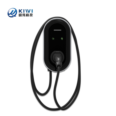 Station de recharge de véhicules électriques électriques de niveau 2 à courant alternatif de phase 1 GBT avec sortie et surveillance de tension de 7 kW