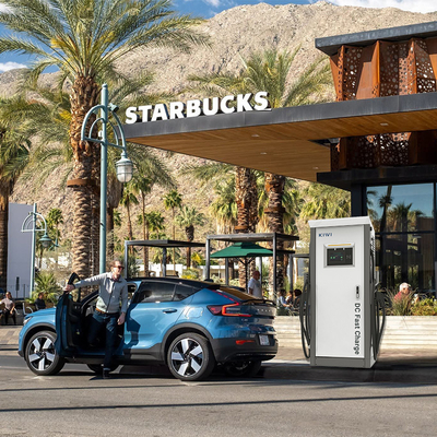Détection de la température de connexion RS485 Chargeur électrique à courant continu de 60 kW pour BMW iX3 Type 2