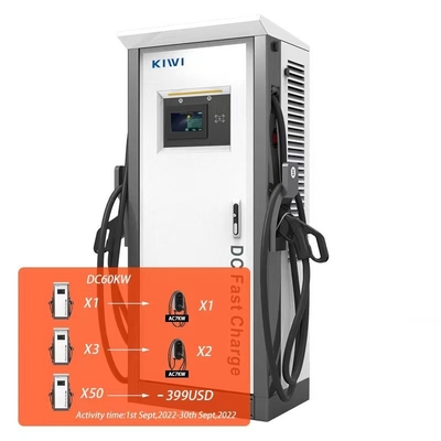 Ev Chargers 2022 Appliquez-vous à BYD E6 ES6 60KW 1000V 3 broches CCS2 pile de charge intelligente