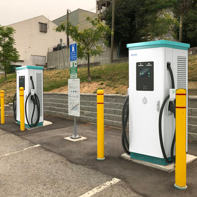 240KW courant de sortie en continu 60kw CCS Chademo chargeur électrique Ocpp16.j double chargeur rapide