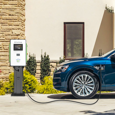 Pile de recharge pour voiture électrique OEM Niveau 3 Monture murale 30kW DC Chargeur rapide CCS1 CCS2 GB/T