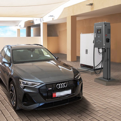Méthode d'installation par mur/colonne 140KW Équipement de recharge pour véhicules électriques
