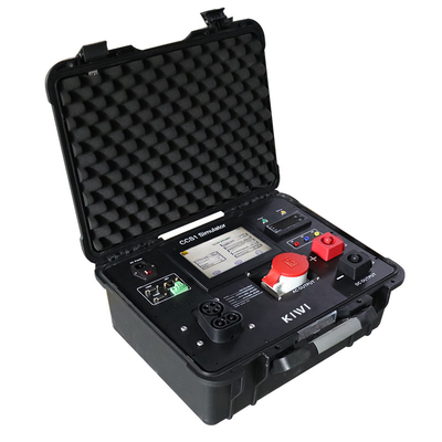 DIN70121 Protocole CCS1 CCS2 CHAdeMO GB/T Réglage du kit de simulation de véhicule électrique