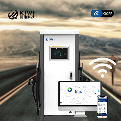 60 kW 120 kW Station de recharge en courant continu à pile rapide pour voitures électriques de niveau 3
