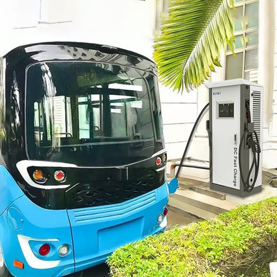 60 kW 120 kW Station de recharge en courant continu à pile rapide pour voitures électriques de niveau 3