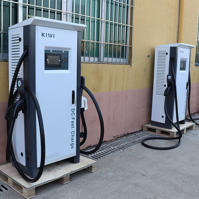 150-160kw niveau 3 pile de charge EV prise et charge avec détection de température de prise