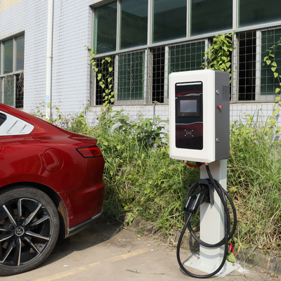APP intelligente 4G extérieure 20 kW 30 kW 40 kW Niveau 3 DC commercial CCS1 CCS2 Station de recharge pour véhicules électriques