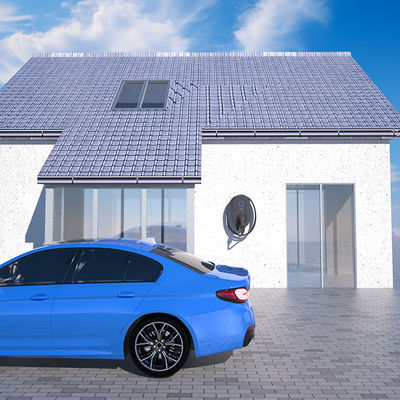 Station de recharge de véhicules électriques électriques à courant alternatif de 7 kW avec prise de courant de type 2 et connectivité WiFi